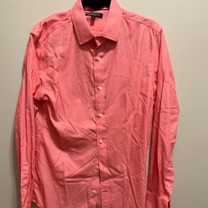 Men’s Coral Banana Republic dress shirt Size M